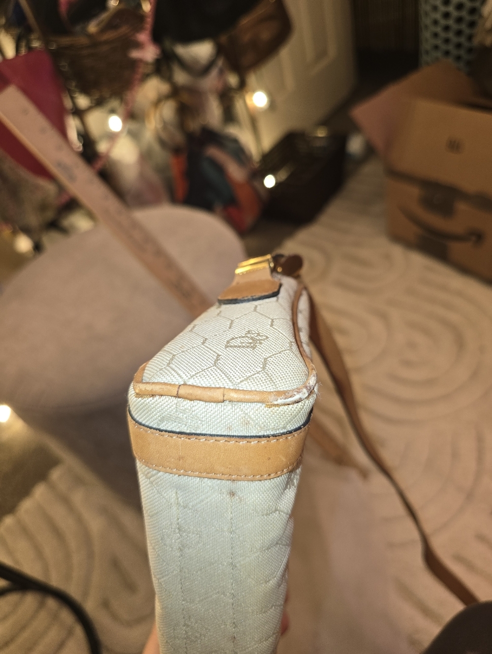 Vintage Christian Dior Honeycomb Bag - Picture 14 of 15